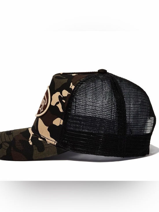 ?New Von Dutch Brown Rambo Camo Trucker Hat